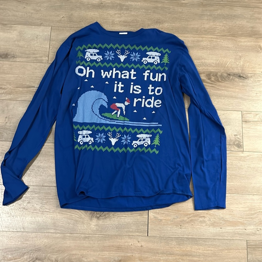 Port & Company novelty holiday shirt